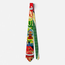 Bandera de Guyana Jaguar Tie por RokCloneDesigns