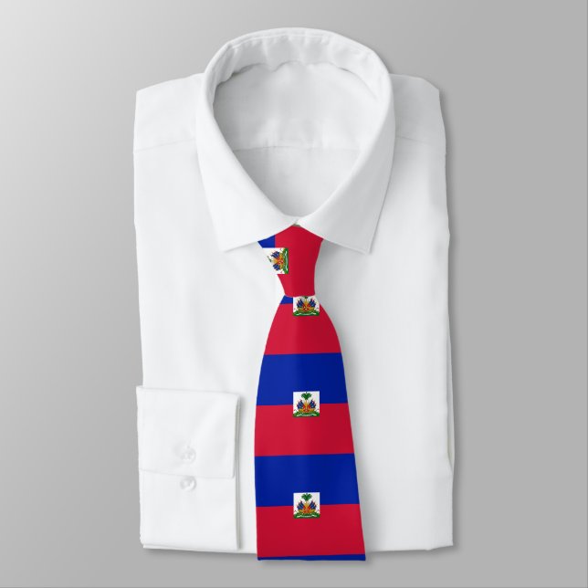 Corbata Bandera de Haití (Atado)