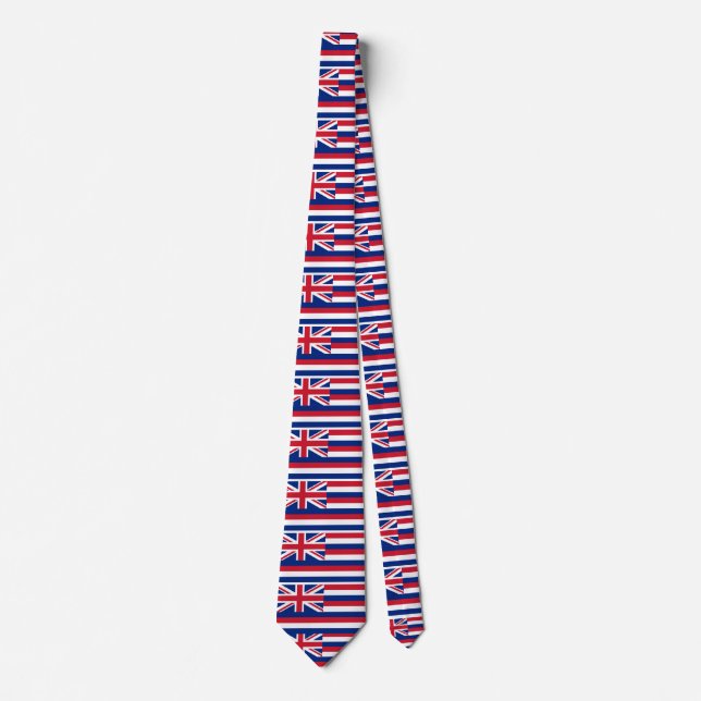 Corbata Bandera de Hawaii Tie (Anverso)
