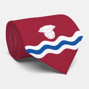 Corbata Bandera de Herefordshire (condado del Reino Unido)