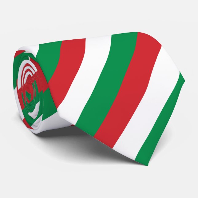 Corbata Bandera de Hungría (Enrollado)