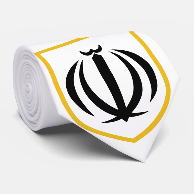 Corbata Bandera de Irán (Enrollado)