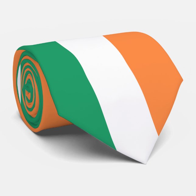 Corbata Bandera de Irlanda (Enrollado)