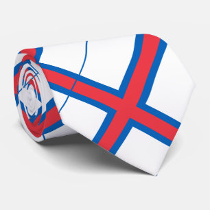 Corbata Bandera de Islas Feroe