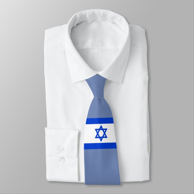 Corbata Bandera de Israel (Atado)