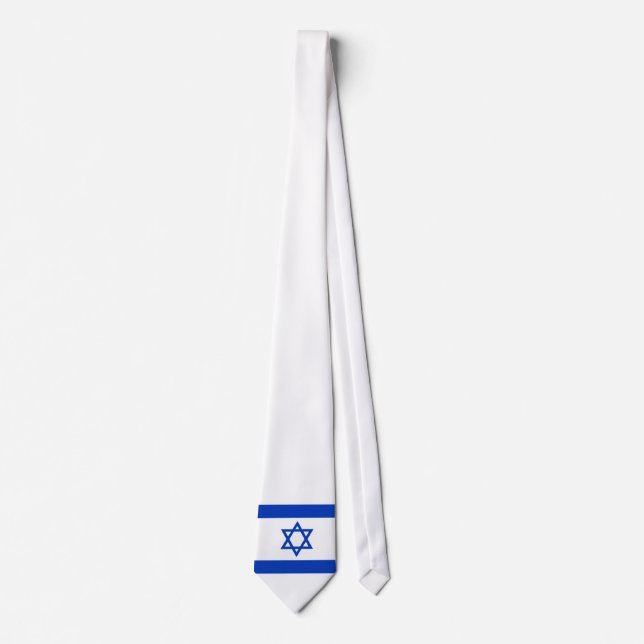 Corbata Bandera de Israel (Anverso)