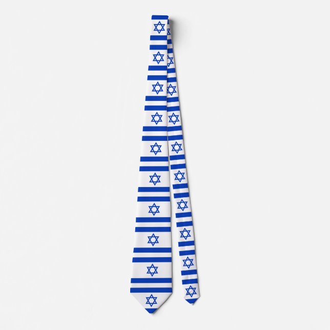 Corbata Bandera de Israel (Anverso)