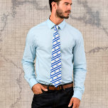 Corbata Bandera de Israel, lazos de moda, negocios<br><div class="desc">Lazos de cuello (negocios): Patrón de moda de la bandera israelí e israelí - amo a mi país,  viajes,  vacaciones,  patriotas / hinchas deportivos</div>