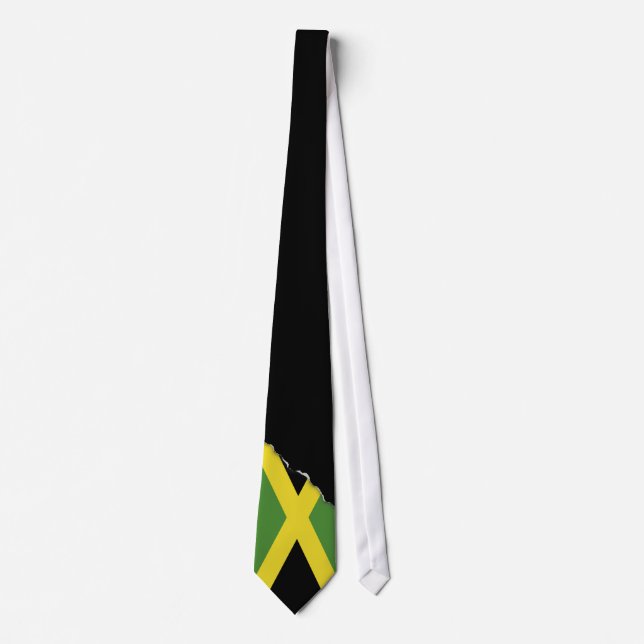 Corbata Bandera de Jamaica (Anverso)