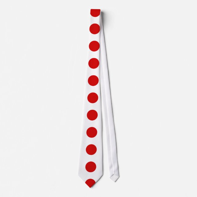 Corbata Bandera de Japón (Anverso)