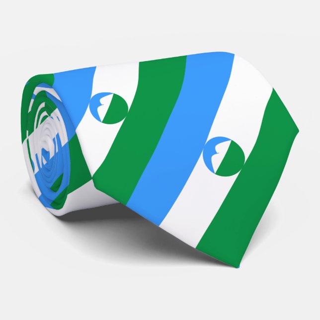 Corbata Bandera de Kabardino Balkaria (Enrollado)