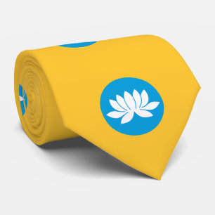 Corbata Bandera de Kalmukia