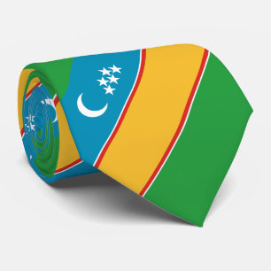 Corbata Bandera de Karakalpakistán