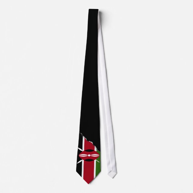Corbata Bandera de Kenia (Anverso)