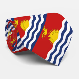 Corbata Bandera de Kiribati