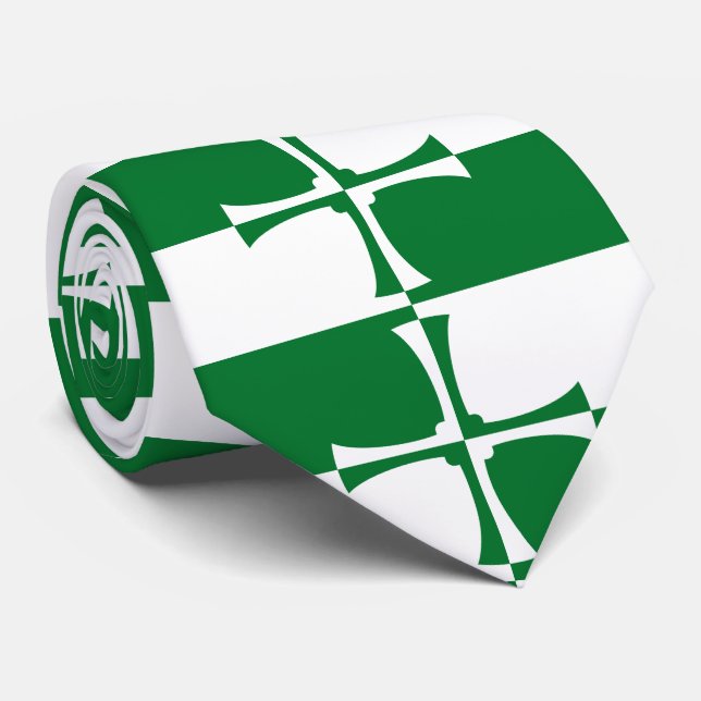 Corbata Bandera de Kirkcudbrightshire Tie (Enrollado)