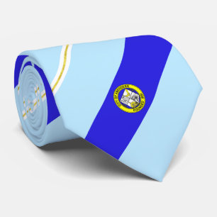 Corbata Bandera de la ciudad de Aberdeen (Dakota del Sur) 