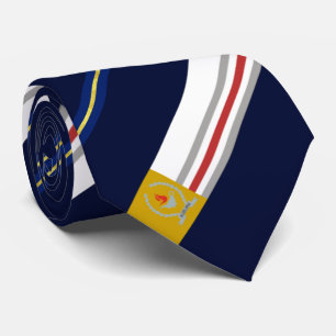Corbata Bandera de la ciudad de Auburn (Alabama)