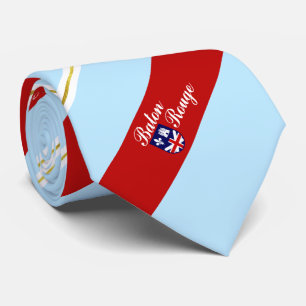 Corbata Bandera de la ciudad de Baton Rouge (Luisiana) Nec