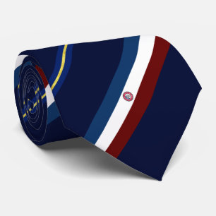 Corbata Bandera de la ciudad de Bayona (Nueva Jersey)