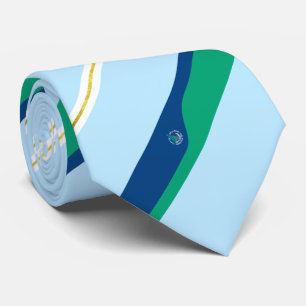 Corbata Bandera de la ciudad de Bellevue (Washington) Neck