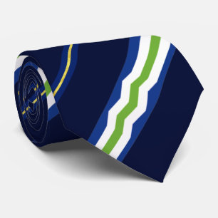 Corbata Bandera de la ciudad de Burlington (Vermont) Neck