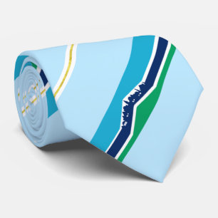 Corbata Bandera de la ciudad de Chapel Hill (Carolina del 