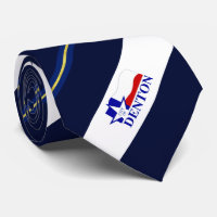 Bandera de la ciudad de Denton (Texas) Neck Tie