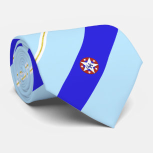 Corbata Bandera de la ciudad de Harlingen (Texas)