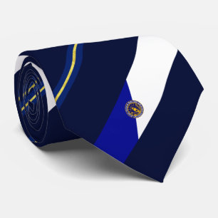 Corbata Bandera de la ciudad de Long Beach (Nueva York) Ne