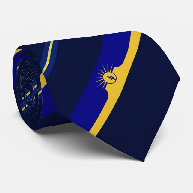 Corbata Bandera de la ciudad de Mesa (Arizona) (Enrollado)