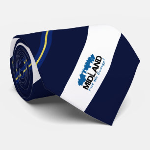 Corbata Bandera de la ciudad de Midland (Texas)