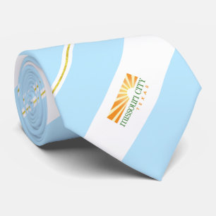 Corbata Bandera de la ciudad de Misuri (Texas)