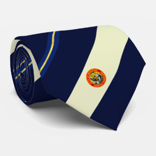 Corbata Bandera de la ciudad de Monroe (Carolina del Norte