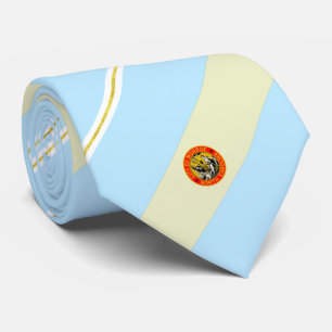 Corbata Bandera de la ciudad de Monroe (Carolina del Norte