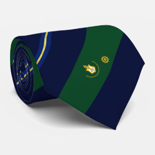 Corbata Bandera de la ciudad de Nueva Albany (Indiana)