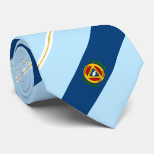 Corbata Bandera de la ciudad de Parkersburg (Virginia Occi