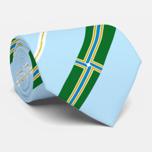 Corbata Bandera de la ciudad de Portland (Oregón)