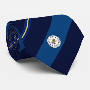 Corbata Bandera de la ciudad de Renton (Washington) Neck T
