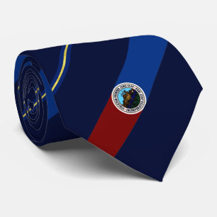 Corbata Bandera de la ciudad de Stockton (California) Neck