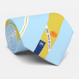 Corbata Bandera de la ciudad de Stow (Ohio) Neck Tie