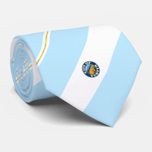 Corbata Bandera de la ciudad de Tustin (California) Neck T