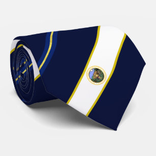 Corbata Bandera de la ciudad de Utica (Nueva York) Neck Ti