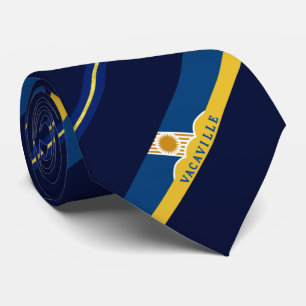 Corbata Bandera de la ciudad de Vacaville (California)