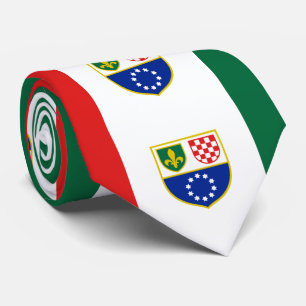 Corbata Bandera de la Federación de Bosnia-Herzegovina
