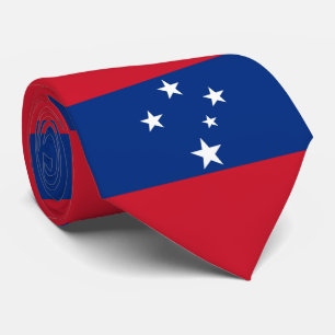 Corbata Bandera de la isla de Samoa