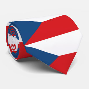 Corbata Bandera de la República Checa