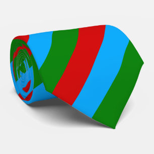 Corbata Bandera de la República de Karelia