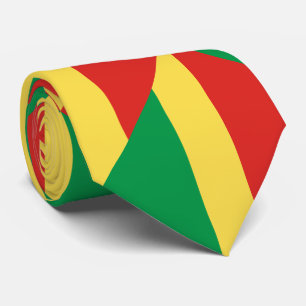 Corbata Bandera de la República del Congo