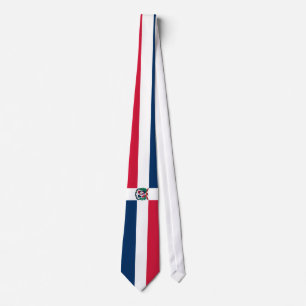 Corbata Bandera de la República Dominicana